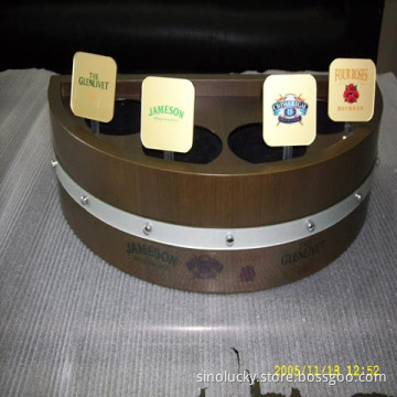 wooden wine holder